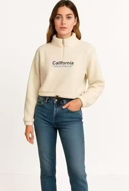 Acoustix Women's Solid White Jackets