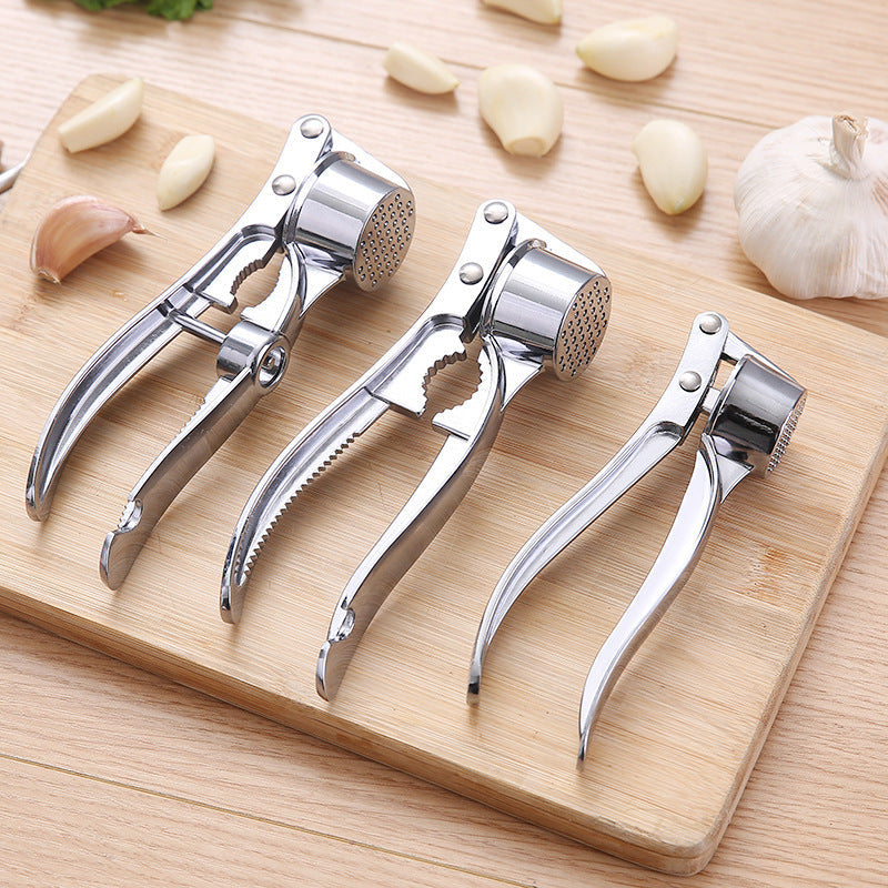 Stainless Steel Garlic Crusher