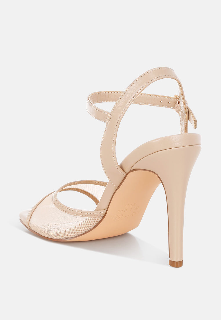 Sunisa Square Toe Stiletto Heels