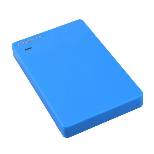 NNEDSZ SE203 Tool Free 2.5 SATA HDD SSD to USB 3.0 Hard Drive Enclosure Blue