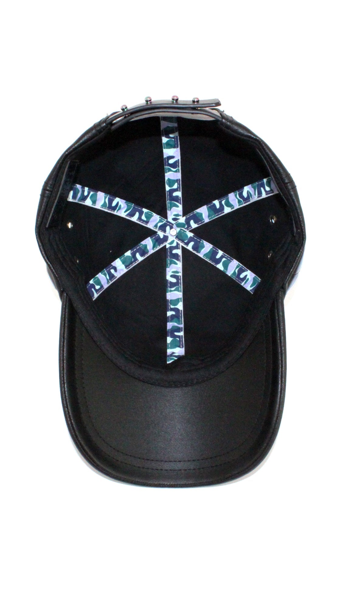 Waxed Baseball Cap - Black-3