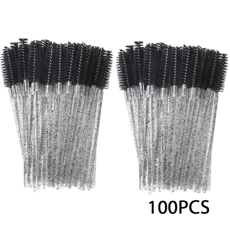 Wholesale 100PCS Disposable Mascara Spoolies