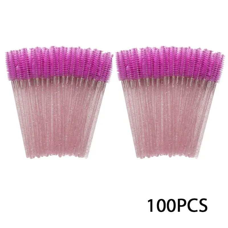 Wholesale 100PCS Disposable Mascara Spoolies