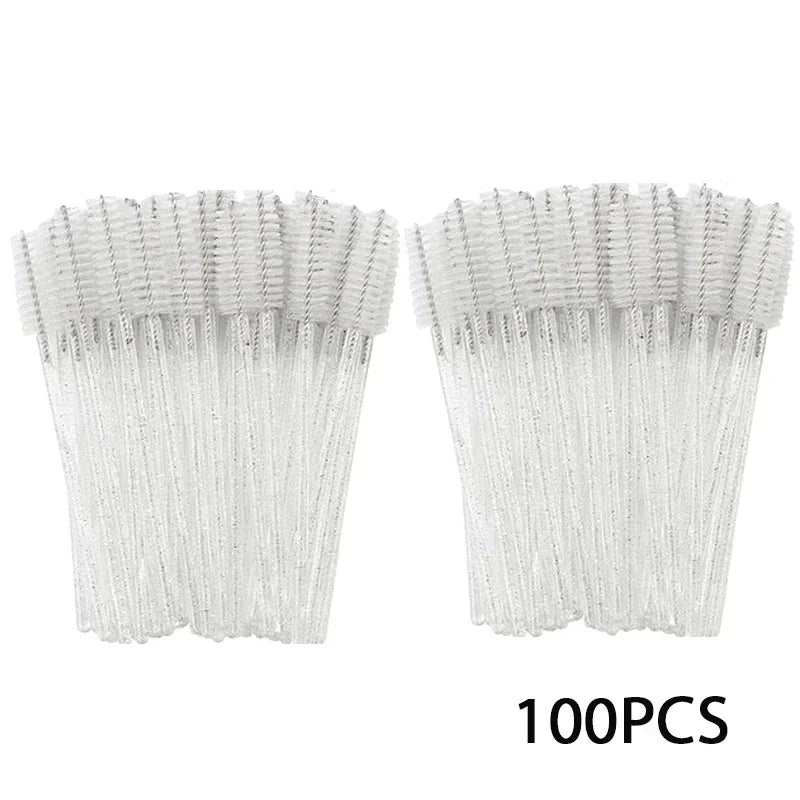 Wholesale 100PCS Disposable Mascara Spoolies