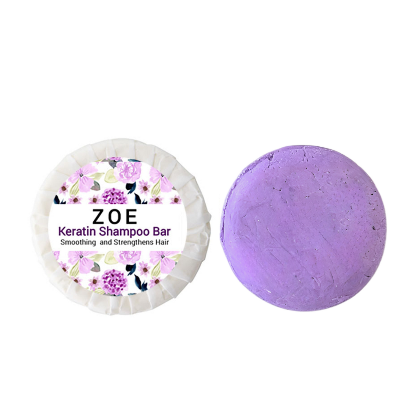 Zoe Keratin Shampoo Bar | Smoothing  and Strengthens Hair
