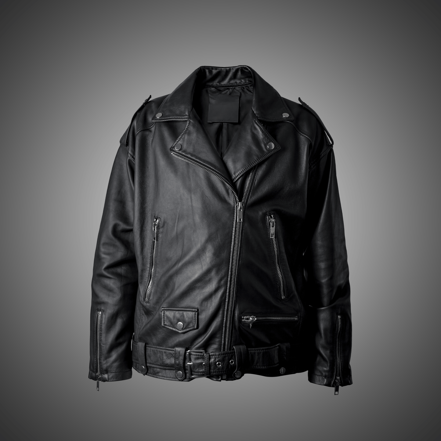 Black Perfecto Jacket For Men