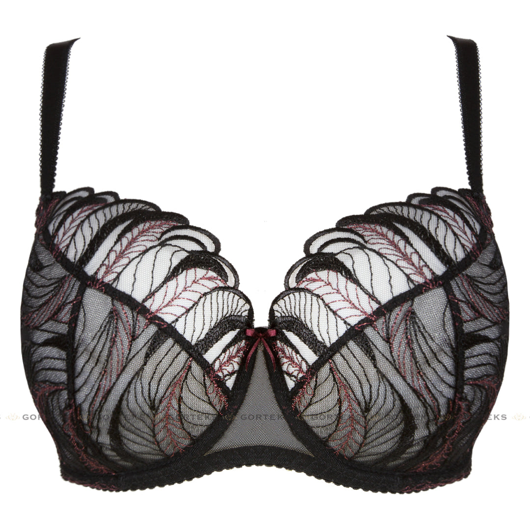 Sheer Lace Full Figure Bra Gorteks Salve