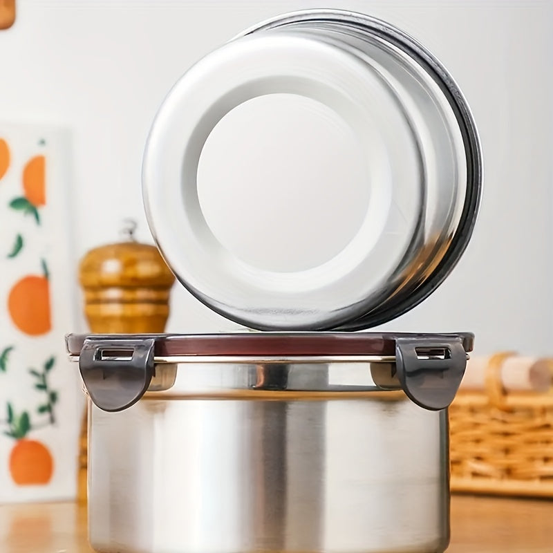 NNETM Stainless Steel Food Storage Containers Set (3pcs)