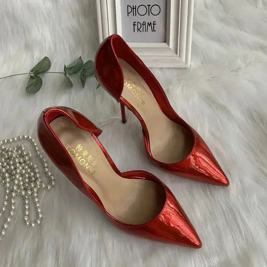 Cherry Perfect Heels Stiletto Pumps