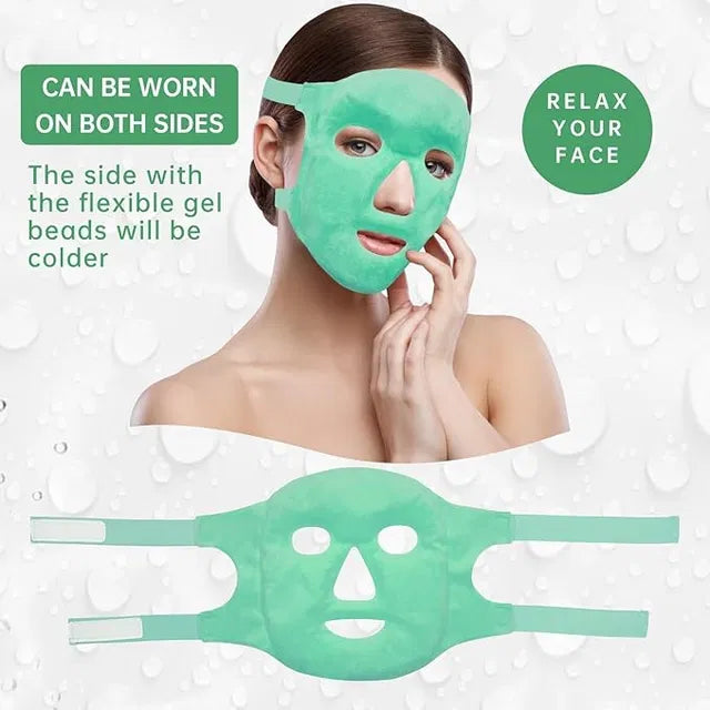 Cold Face Eye Mask, Ice Pack Reduce Face Puff, Dark Circles