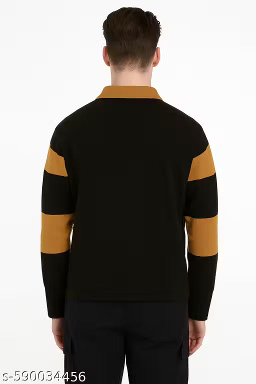 Men polo Neck Full Sleeves Tshirt
