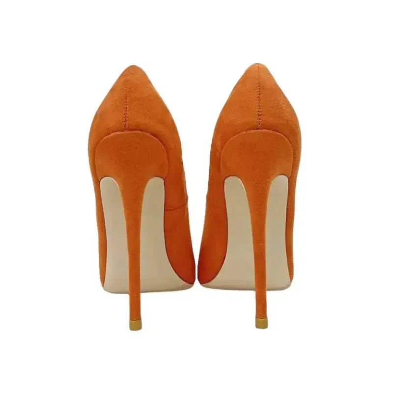 Cute Suede High Heels Stiletto Shoes