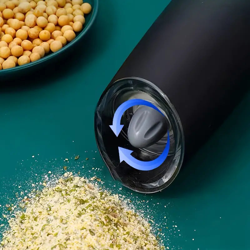 NNETM Spice up your life with the Gravity Electric Pepper and Salt Grinder Set