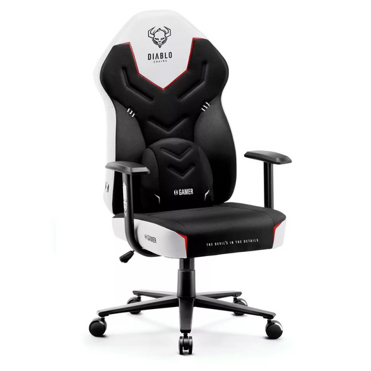 Fotel Diablo Chairs X-Gamer Snow White (1053)