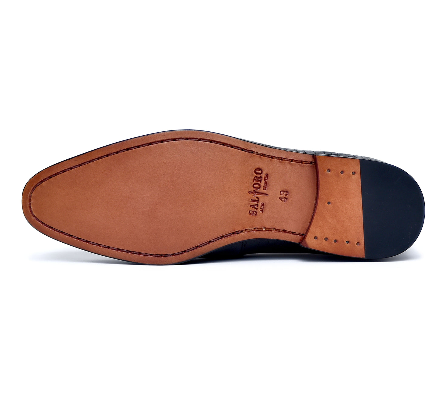 Seville - Black Slip-On Penny Loafers-3