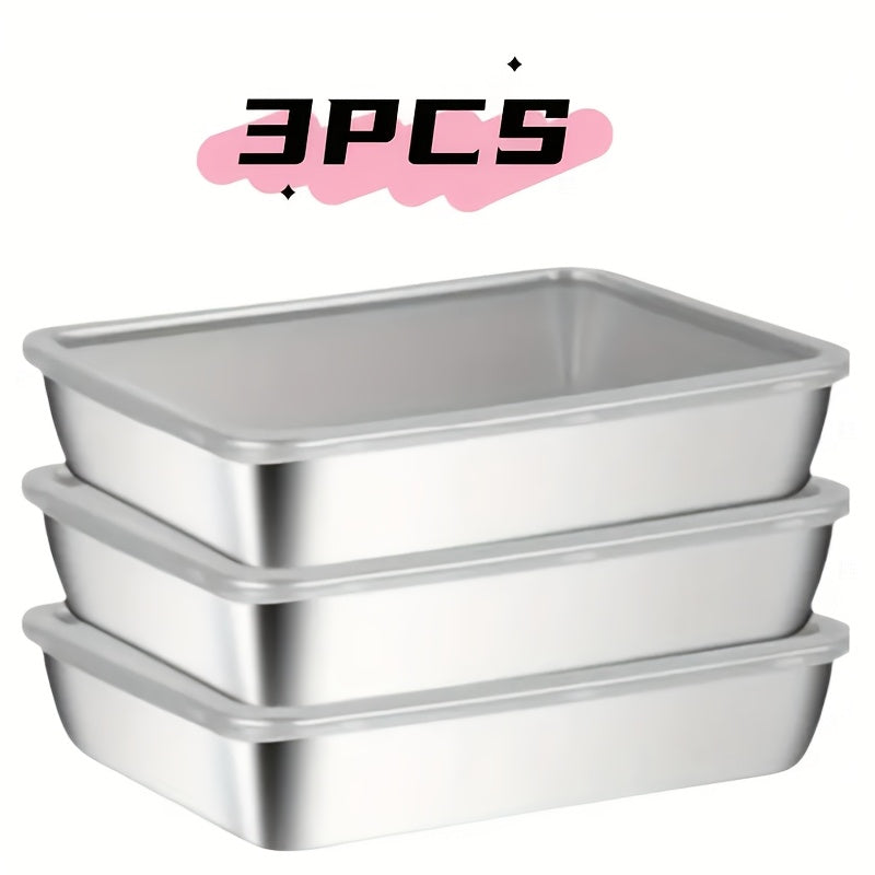 NNETM Leak-Proof Stainless Steel Food Storage Containers