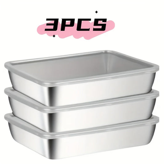 NNETM Leak-Proof Stainless Steel Food Storage Containers