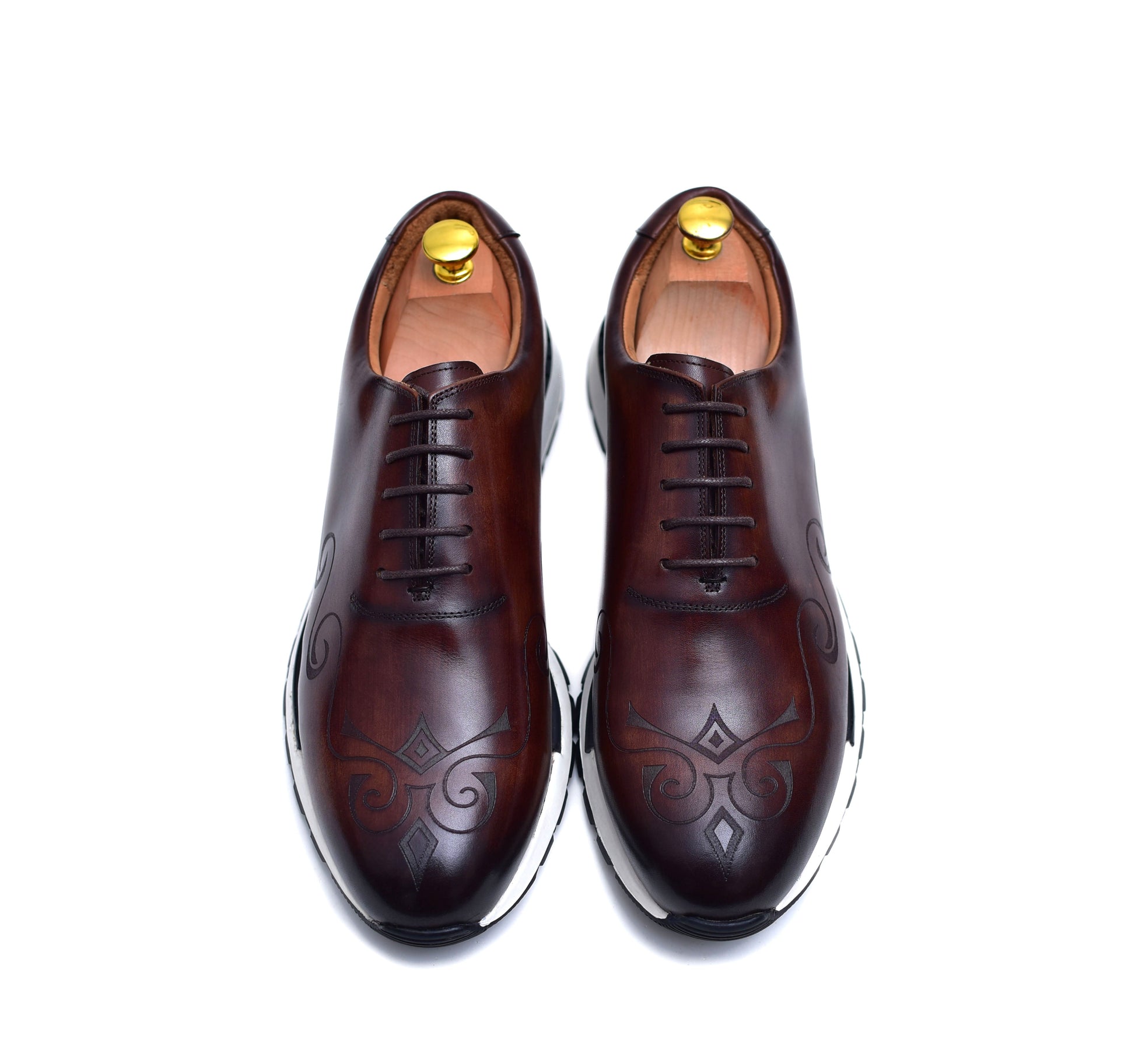 Archie III - Brown Dress Sneakers-2