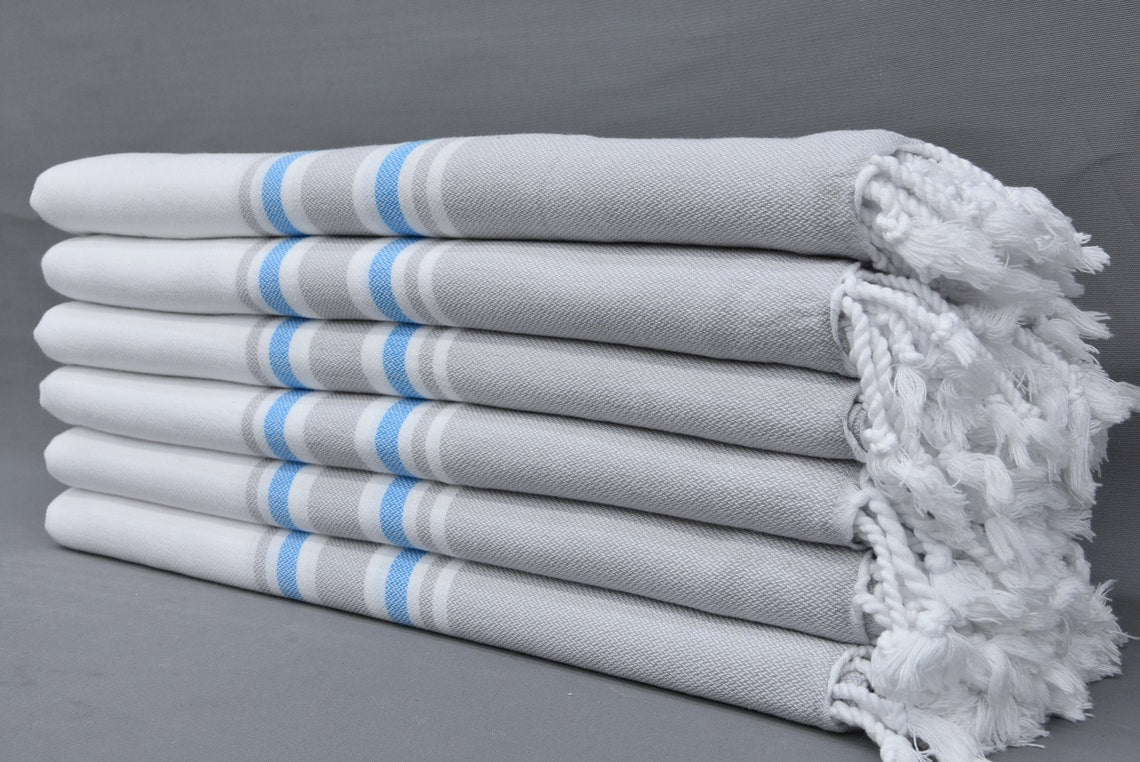 Hammam Towel | Beach Towel | Yoga Towel | 100x80cm made from 100% Turkish Cotton
