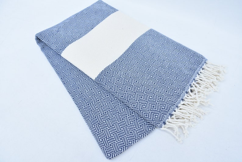 Hammam Towel | Beach Towel | Yoga Towel | 100x80cm made from 100% Turkish Cotton