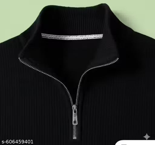 Abaan Men’s High Neck Half Zipper Pullover