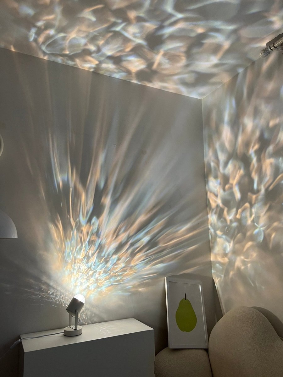 Ripple Projector Decorative Table Lamp - Creative Modern Ambient Night Light