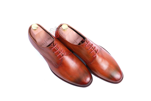 Sandro - Chestnut Derby Shoes-0