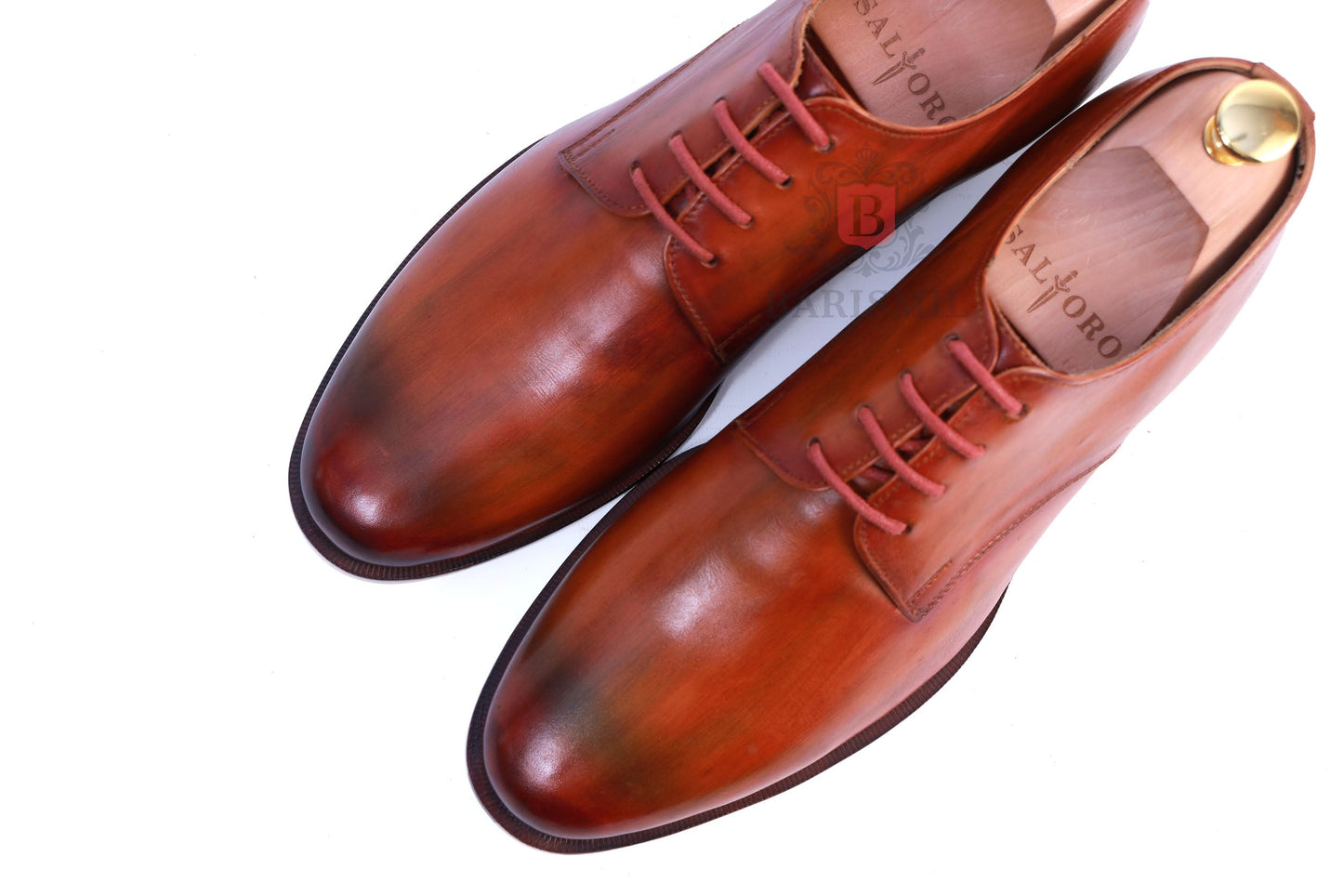 Sandro - Chestnut Derby Shoes-2