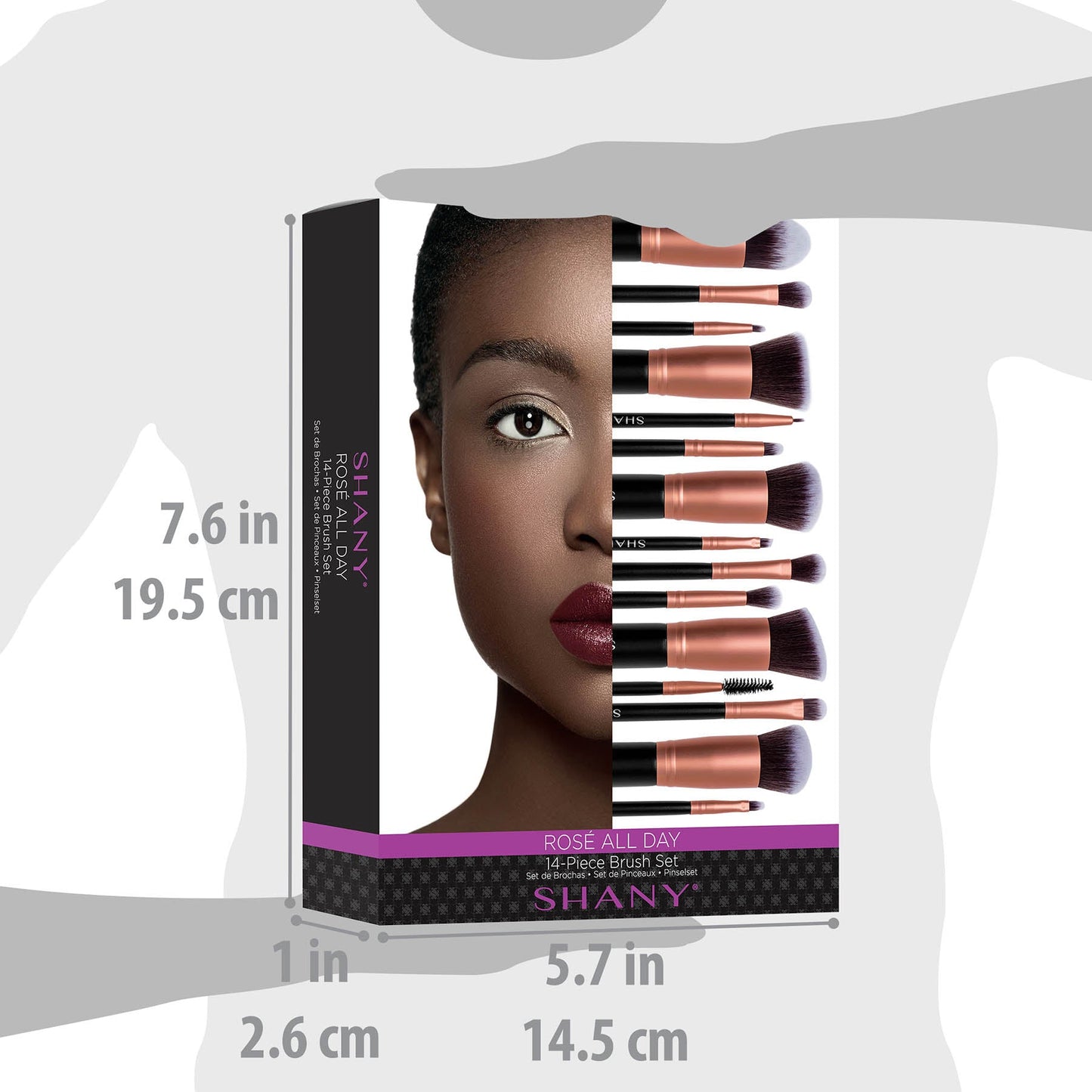 14 Piece Professional Makeup Brush Set