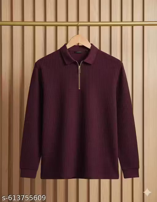 Men’s Stylish Cotton Blend Full Sleeve T-Shirt