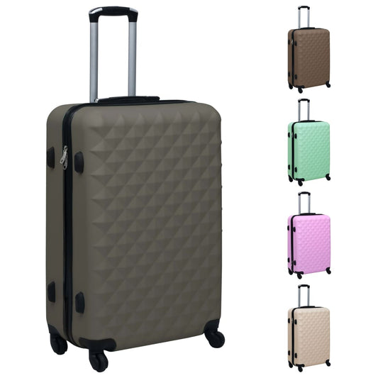 vidaXL Suitcase Travel Luggage Suitcase Bag Case with 360 Degree Castors ABS